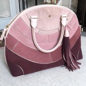 EUC Tory Burch suede purse